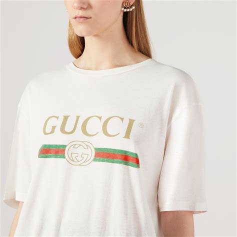 gucci tee white square|t shirt Gucci price.